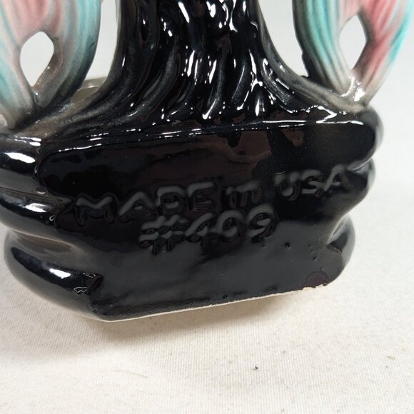 AS-IS Maddux of California Colourful Bird Planter Figurine Vase - Picture 4 of 12